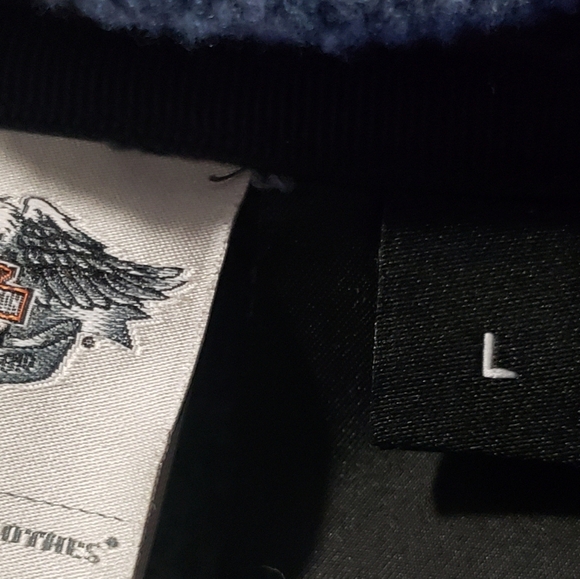 Harley Davidson hoodie jacket Genuine Motorclothes L Large - Picture 9 of 10